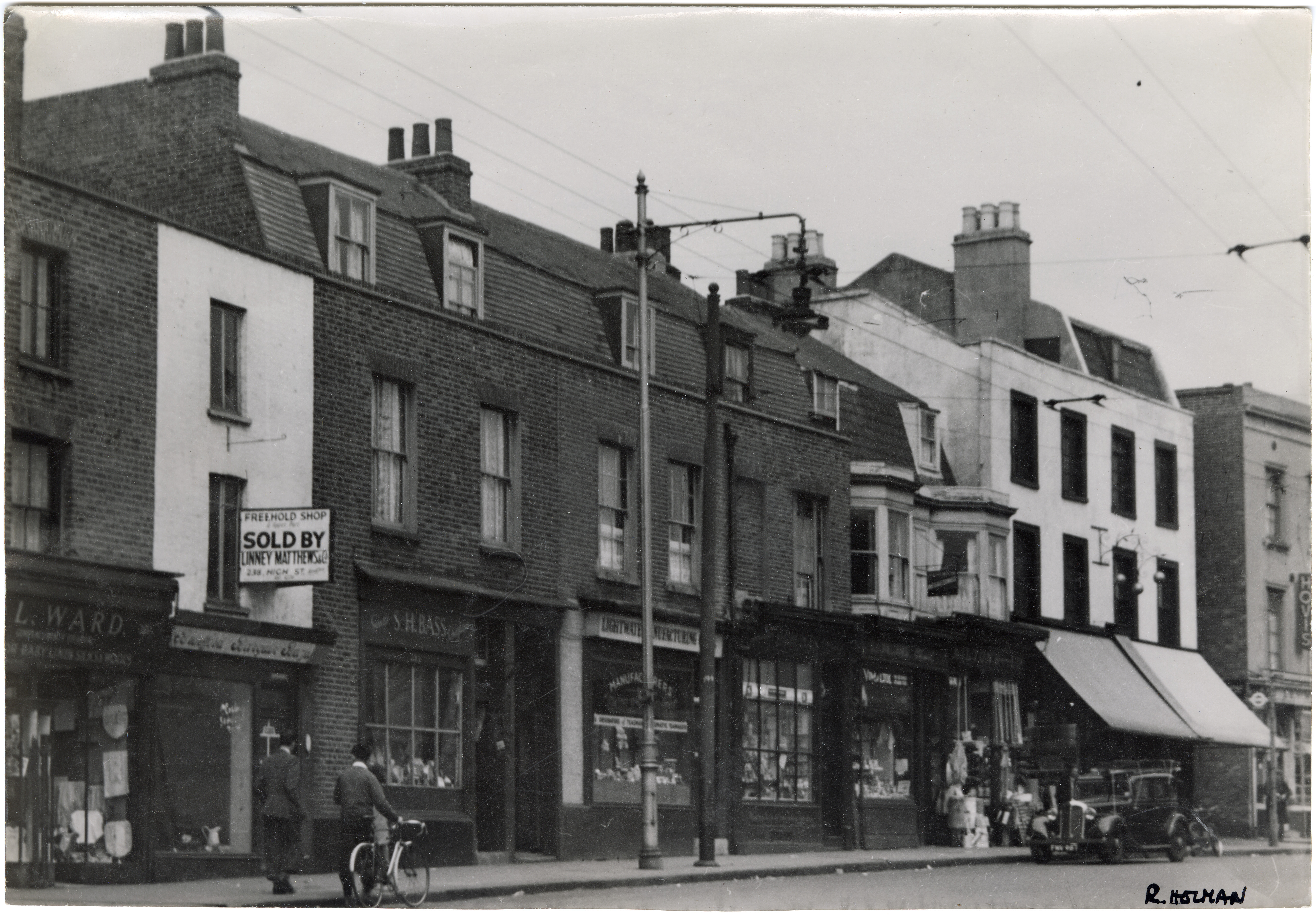 1950S 60s 281 290 high street holman hounslow local studies archive