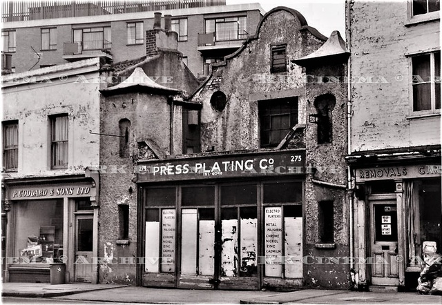 1962 The former twin towers of the coronet cinema ron kneelarge