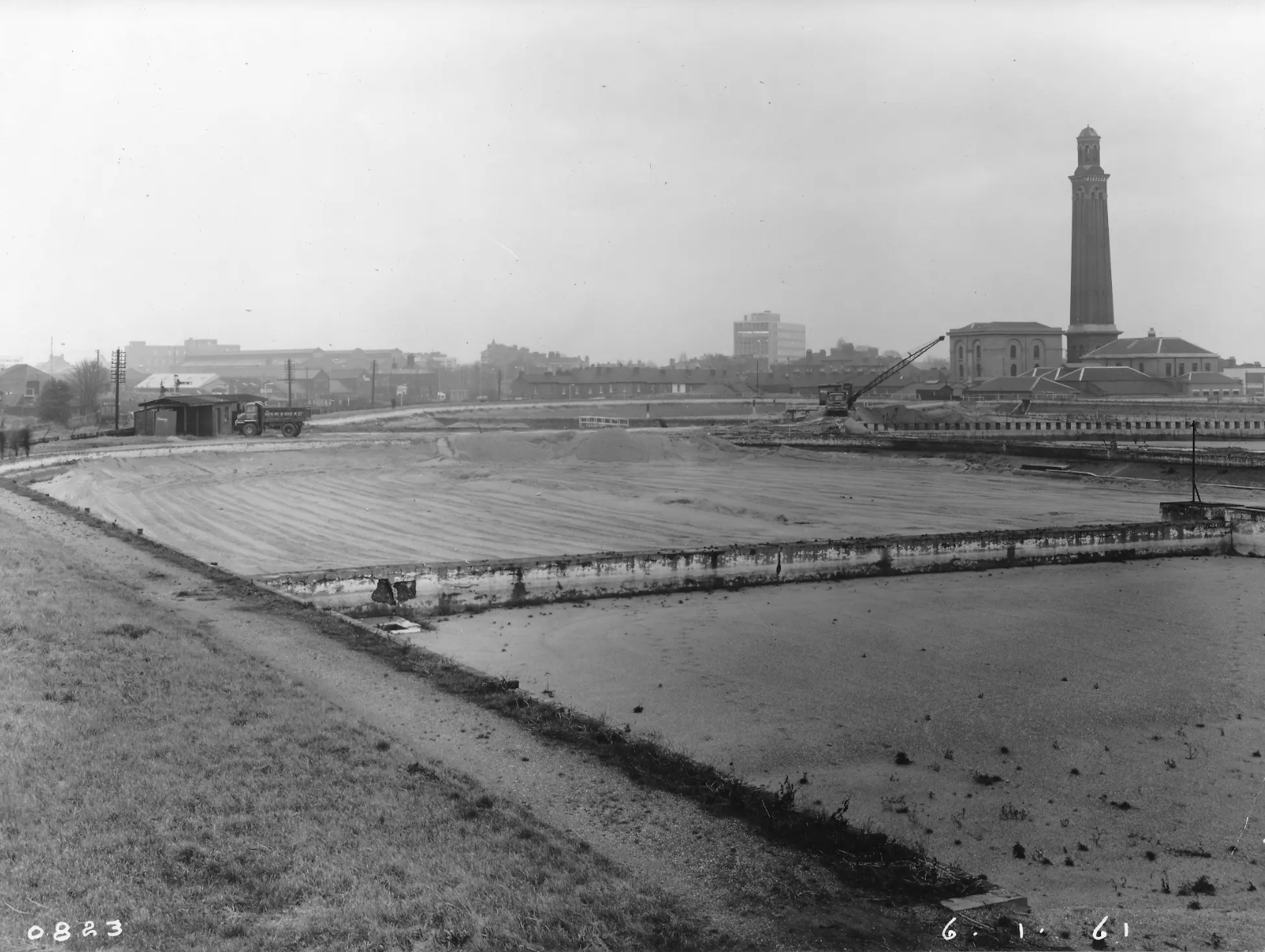 1961 Filter beds waterworks the seum by permission of lmwands
