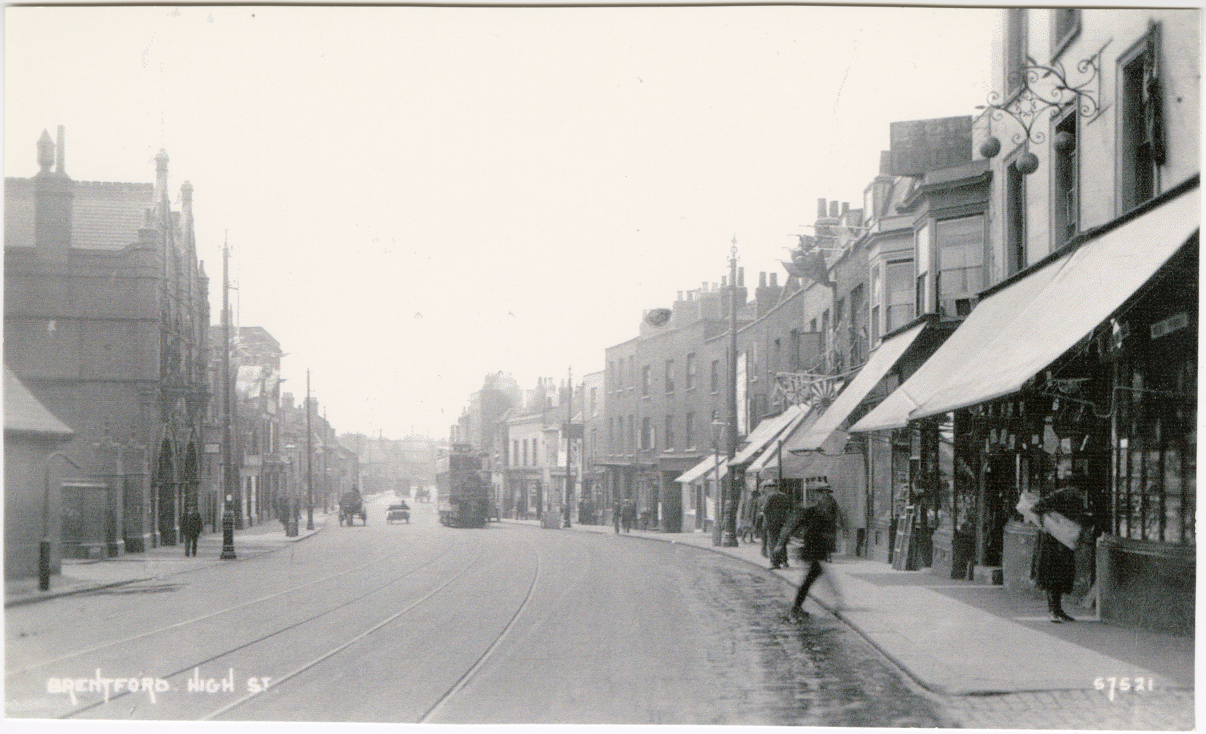 Hero high street brentford postcard image undated hounslow local studies archive