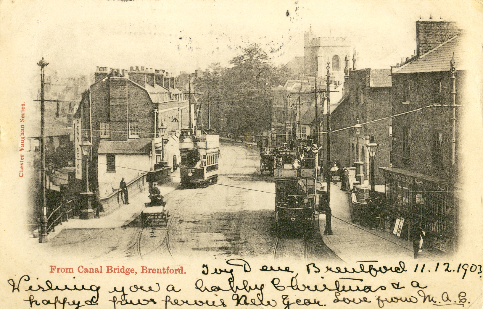 1903 brentford bridge howard webb collection