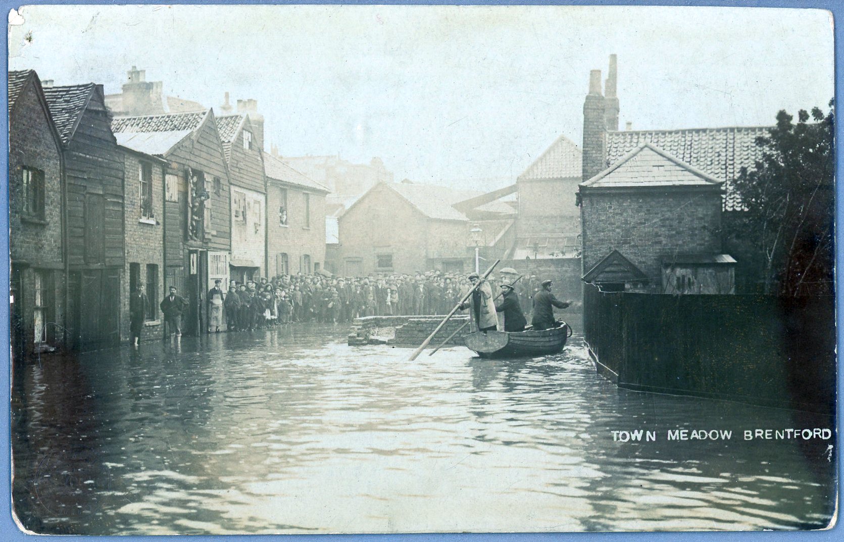 1906 Town meadow flood howard webb collection