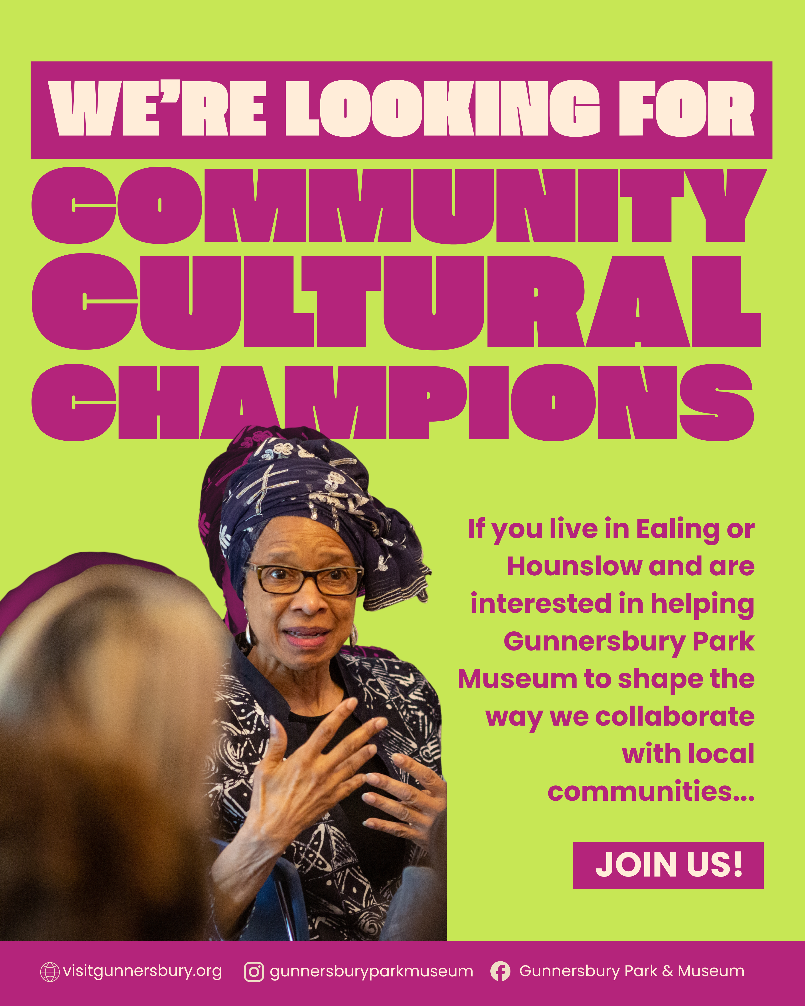 Community cultural champtions