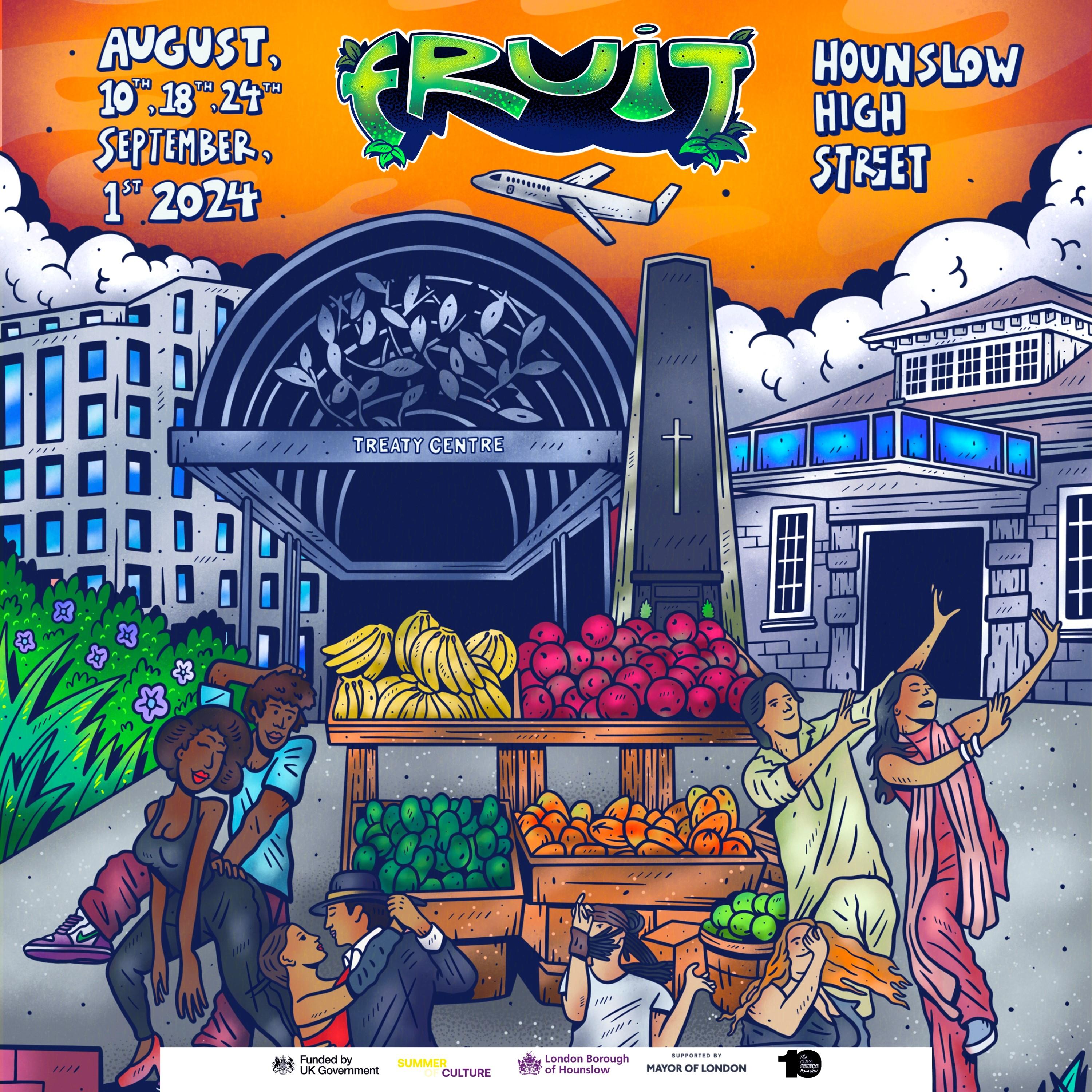 Poster promoting Fruit storytelling