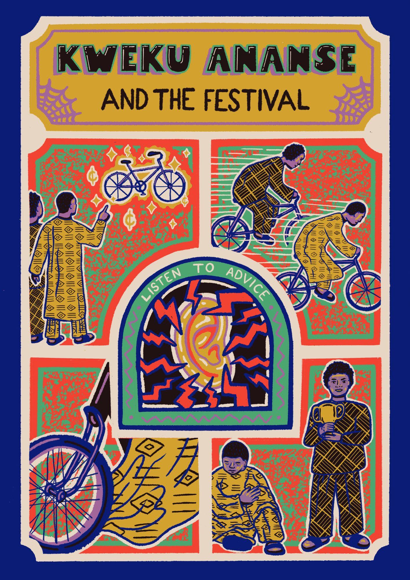 Kweku ananse artist illustration