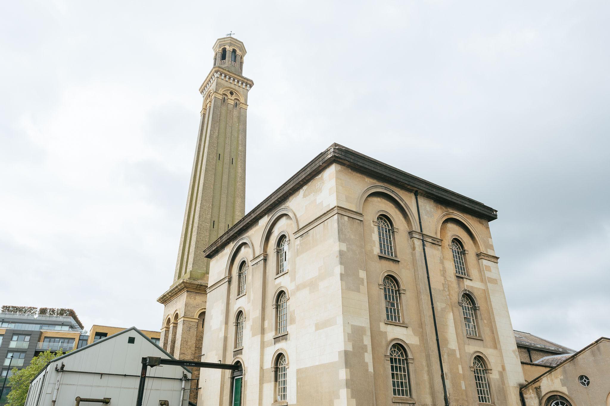 Towers of the London Museum of Water and Steam