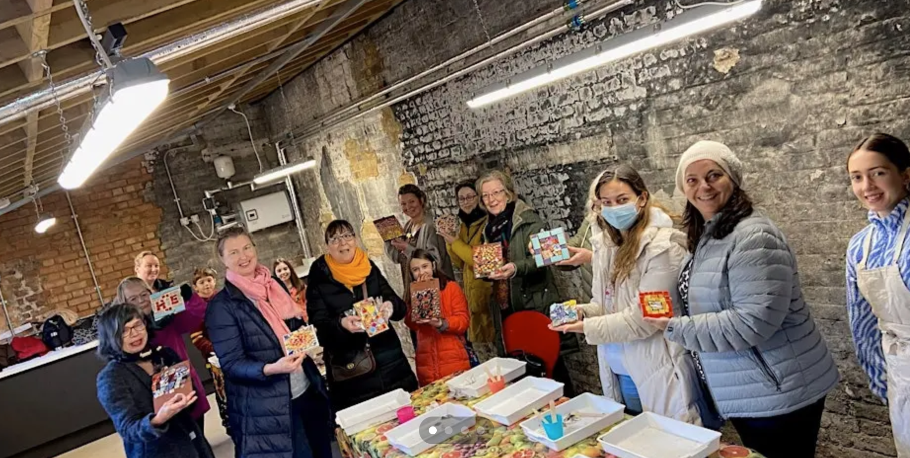 Mosaic making workshop